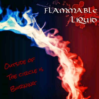 Outside of The circle is Burning Front Cover