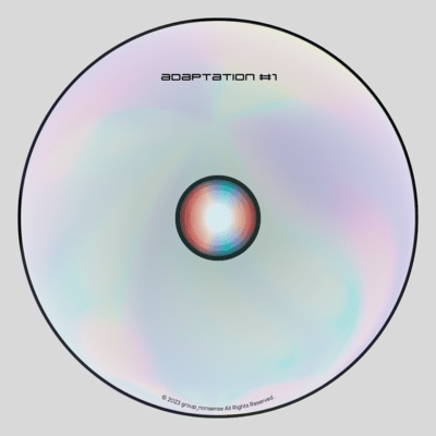 adaptation #1 Front Cover