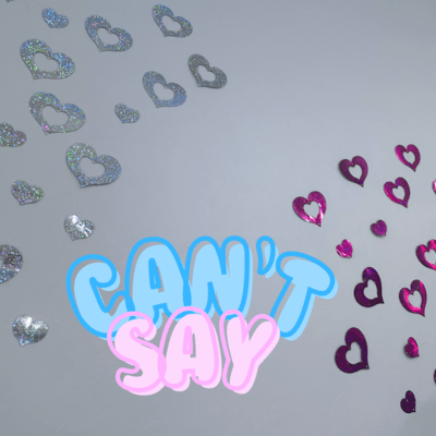 Can’t sayのジャケット写真