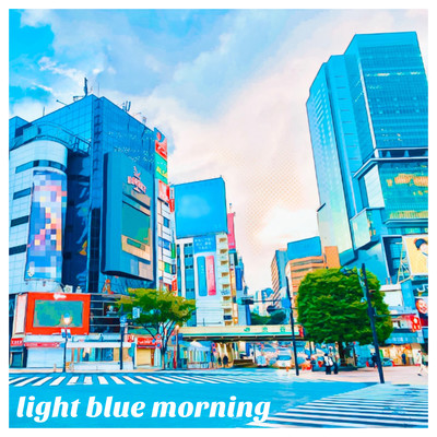light blue morning Front Cover