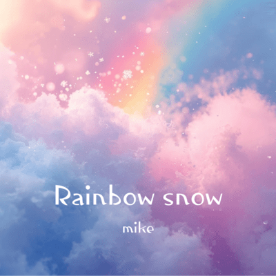 Rainbow snow Front Cover