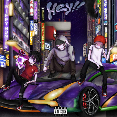 HEY!! (feat. ORIGAMI & iX) Front Cover