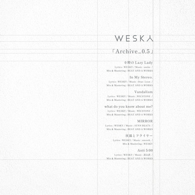 「Archive_0.5」のジャケット写真