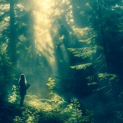 Spirit who dwells on or in a mountain and forest (2024 Remastered) Front Cover