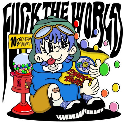 FUCK THE WORLD Front Cover