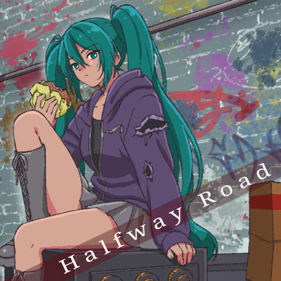 Halfway Road (feat. HATSUNE MIKU) Front Cover
