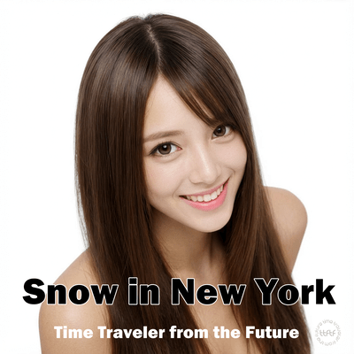 雪のニューヨークのジャケット写真