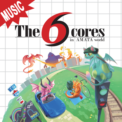 The 6 cores in AMATA worldのジャケット写真