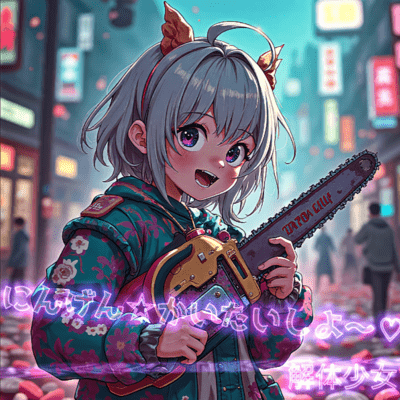 にんげん☆かいたいしよ~♡ with 解体少女のジャケット写真