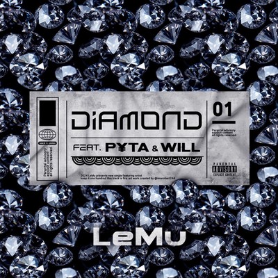 Diamond (feat. P¥TA & WILL) Front Cover