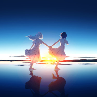 朝影 (feat. 初音ミク & IA)のジャケット写真