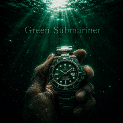 Green Submariner Front Cover