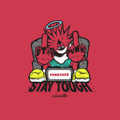Stay Punk, Stay Tough Front Cover