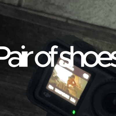 pair of shoes Front Cover