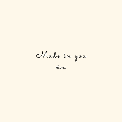 made in you Front Cover