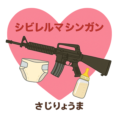 シビレルマシンガンのジャケット写真