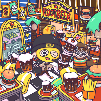 ROOT BEER (feat. Hinata) Front Cover