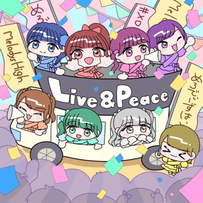 Live&Peace Front Cover