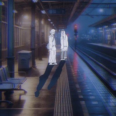 Last train Front Cover
