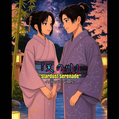 天の川 " Stardust Serenade" (- Acoustic Vibes -)のジャケット写真