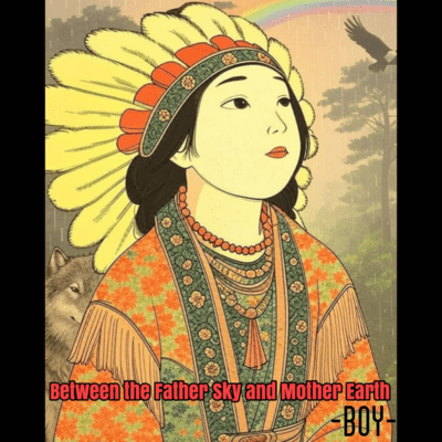 -BOY- Between the Father Sky and Mother Earth Front Cover