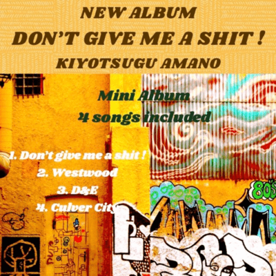 Don't give me a shit ! Front Cover