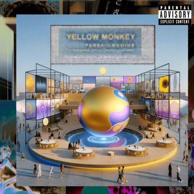 YELLOW MONKEY PARANOID Front Cover