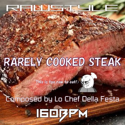 RARELY COOKED STEAK Front Cover