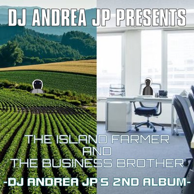 THE ISLAND FARMER AND THE BUSINESS BROTHER Front Cover