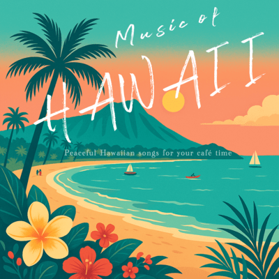 Music of HAWAII - Relaxing Hawaiian-language songs for your café time Front Cover