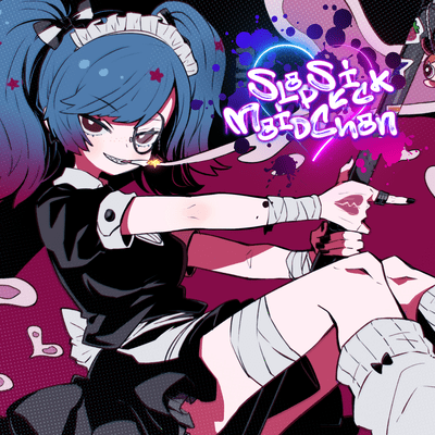 SlapstickMaidChan Front Cover