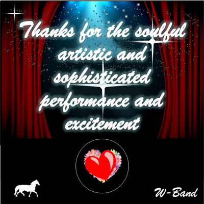 Thanks for the soulful, artistic and sophisticated performance and excitement Front Cover
