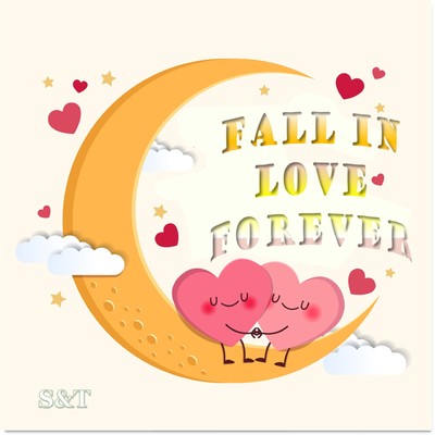Fall in love forever Front Cover