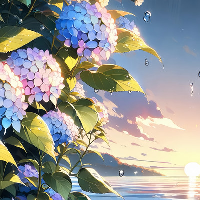 Hydrangea Front Cover