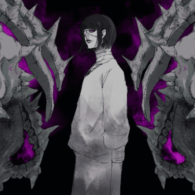 Gray ceiling and shady friend Front Cover