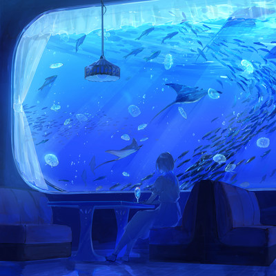 The Deep Sea Cafe Piano Song Collection Front Cover