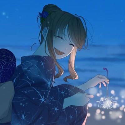 Flowing Light (Piano Ver.) Front Cover