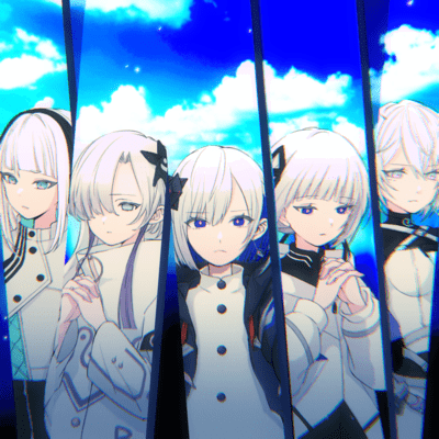 Luminous Silververse (feat. SEKAI, RIME, HARU, COKO & KAFU) Front Cover