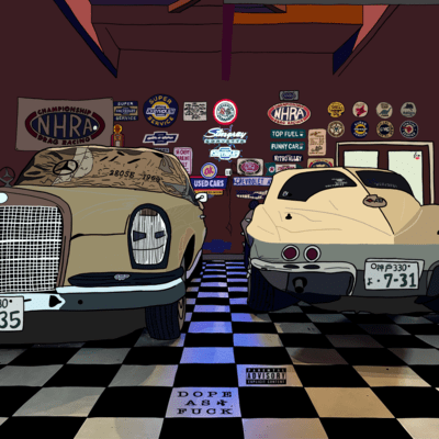 DOPE AS FUCK II Front Cover