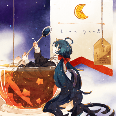 BluePeel (feat. HATSUNE MIKU) Front Cover