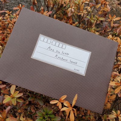 Are you letterのジャケット写真
