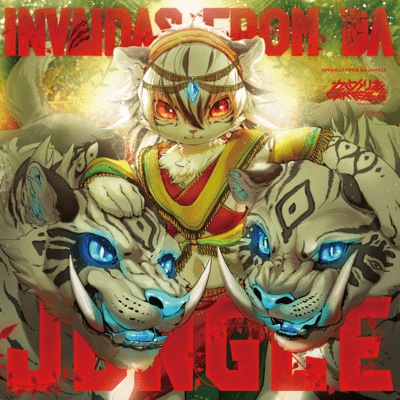 INVAIDAS FROM DA JUNGLE Front Cover