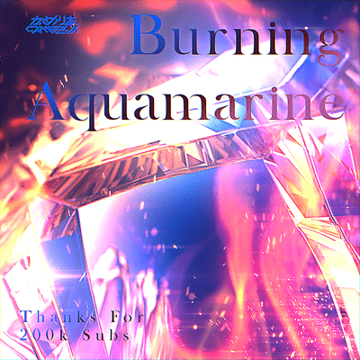 Burning Aquamarine Front Cover