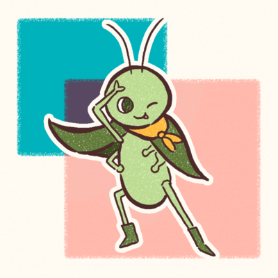 I am a grasshopper Front Cover