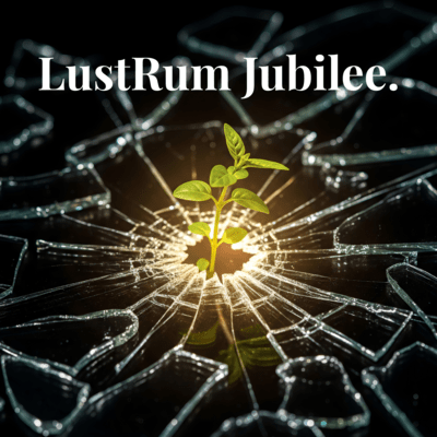 LustRum Jubilee. Front Cover