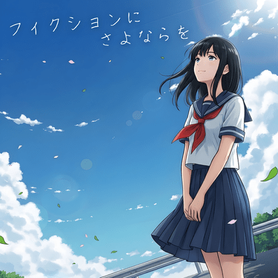 Goodbye to fiction. (feat. HATSUNE MIKU) Front Cover