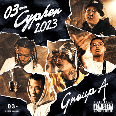 03- Cypher 2023 (feat. eyden, Choppa Capone, Deech, Jinmenusagi, FreekoyaBoiii & LIL G)のジャケット写真