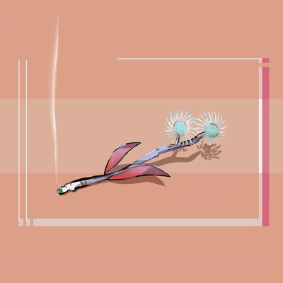 Four centimeter cigarette (MONDAY凛音 Remix)のジャケット写真