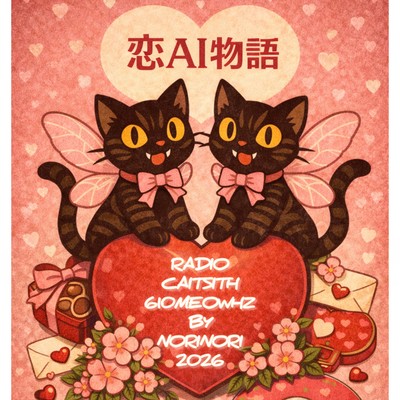 Radio Caitsith 610meowHz (Love AI Stories 2026) Front Cover
