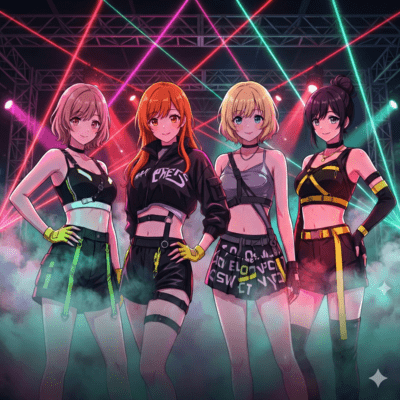 瞬間最大風速ガール (feat. Lovely Melody)のジャケット写真
